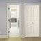 Codel Doors 24" x 80" Primed 2-Panel Carrera Molded Hollow Core Bifold Door and Hardware 2068MHCCARBF - alternate 3